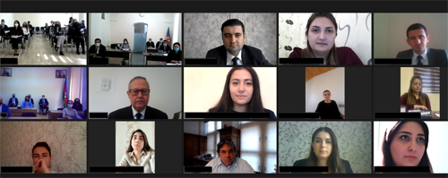 26-27 Oktyabr 2021-Ci İl Tarixlərində Avropa Şurasının Ekspertləri Tərəfindən Hakimliyə Namizədlər Üçün Təlim Keçirilmişdir